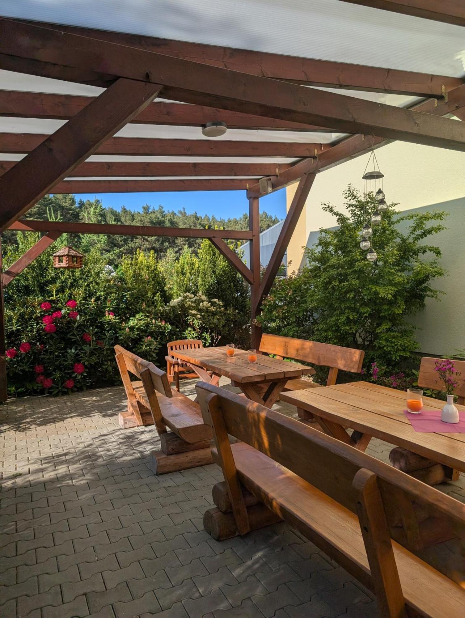Pension Zum Reiterhof, Fewo 2 Schmogrow Bagian luar foto